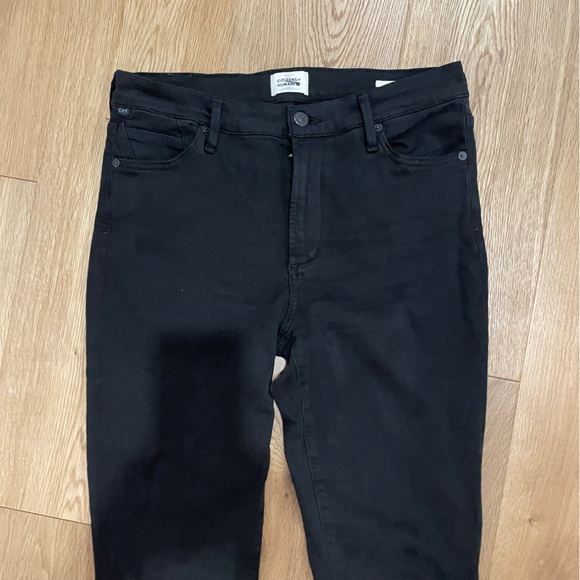 Citizens of humanity rocket ankle all black jeans 30 - Picture 12 of 15